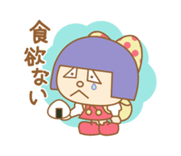 poor health YUMIKA sticker #7672033