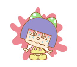 poor health YUMIKA sticker #7672048