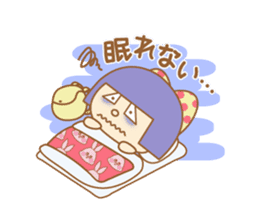 poor health YUMIKA sticker #7672049
