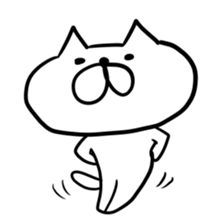 Cat to convey status report sticker #7672196