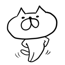 Cat to convey status report sticker #7672196