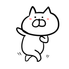 Cat to convey status report sticker #7672199