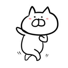 Cat to convey status report sticker #7672199