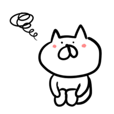 Cat to convey status report sticker #7672205