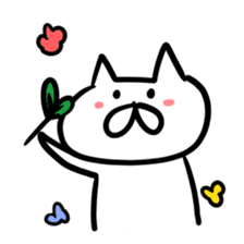 Cat to convey status report sticker #7672207