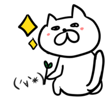 Cat to convey status report sticker #7672208