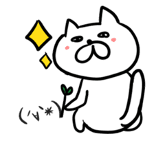 Cat to convey status report sticker #7672208