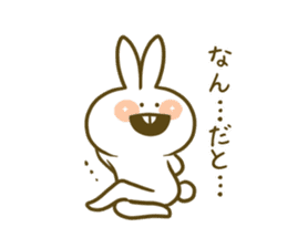 yoga-rabbit sticker #7672315
