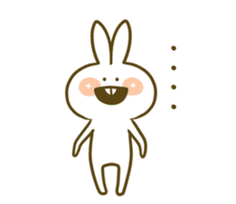 yoga-rabbit sticker #7672317