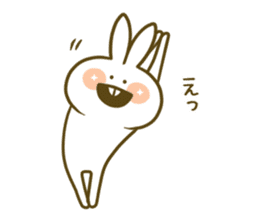 yoga-rabbit sticker #7672325