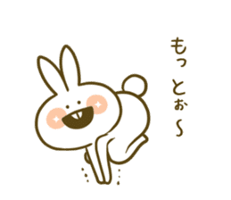 yoga-rabbit sticker #7672329