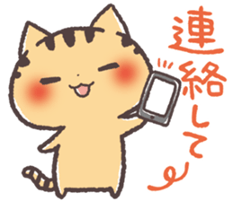 Cute Cats Japanese Kansai Words Vol.4 sticker #7672846