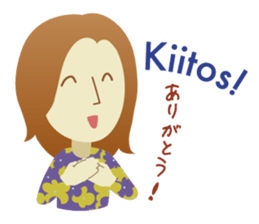 Moi! Finnish Japanese stickers! sticker #7672897