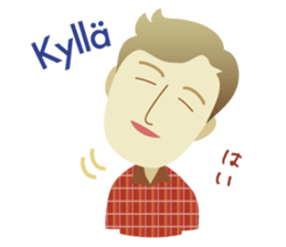 Moi! Finnish Japanese stickers! sticker #7672900