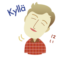 Moi! Finnish Japanese stickers! sticker #7672900