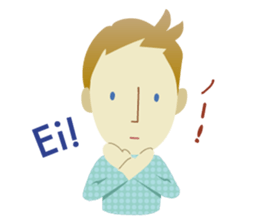 Moi! Finnish Japanese stickers! sticker #7672901