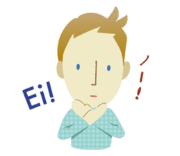 Moi! Finnish Japanese stickers! sticker #7672901