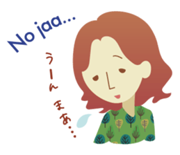 Moi! Finnish Japanese stickers! sticker #7672902