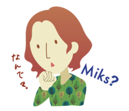 Moi! Finnish Japanese stickers! sticker #7672904