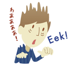 Moi! Finnish Japanese stickers! sticker #7672911