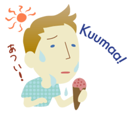 Moi! Finnish Japanese stickers! sticker #7672922