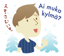 Moi! Finnish Japanese stickers! sticker #7672923