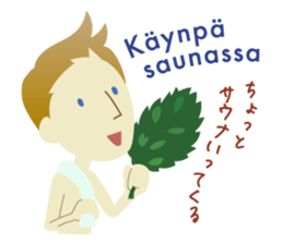 Moi! Finnish Japanese stickers! sticker #7672926