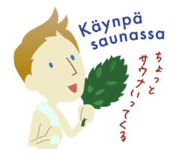 Moi! Finnish Japanese stickers! sticker #7672926