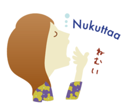 Moi! Finnish Japanese stickers! sticker #7672929