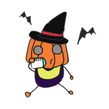 Baby Halloween sticker #7672977