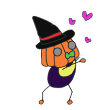 Baby Halloween sticker #7672979