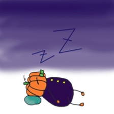 Baby Halloween sticker #7672980