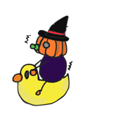 Baby Halloween sticker #7672981