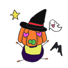 Baby Halloween sticker #7672991