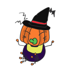 Baby Halloween sticker #7672994