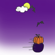 Baby Halloween sticker #7672997