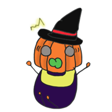 Baby Halloween sticker #7673001