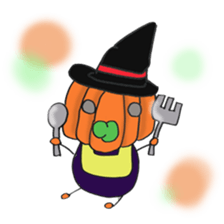 Baby Halloween sticker #7673004