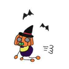 Baby Halloween sticker #7673005