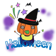 Baby Halloween sticker #7673006