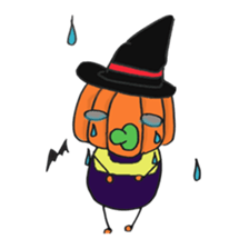 Baby Halloween sticker #7673009