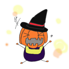 Baby Halloween sticker #7673010