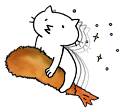 Free time cat 2 sticker #7673255