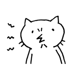 Free time cat 2 sticker #7673284