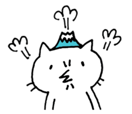 Free time cat 2 sticker #7673285