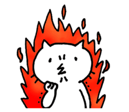 Free time cat 2 sticker #7673286