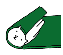 Free time cat 2 sticker #7673289
