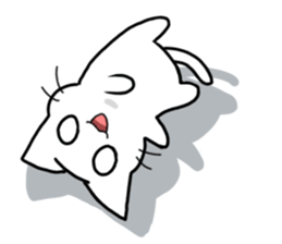 gentle cat 3 sticker #7673724