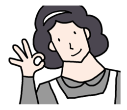 Serious housekeeper sticker #7673845