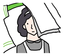 Serious housekeeper sticker #7673851